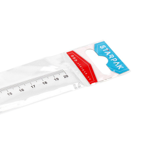 Starpak Plastic Ruler 20cm
