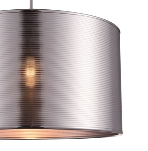 GoodHome Pendant Lamp Tectit E27, chrome