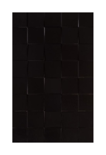 Decorative Tile Alexandrina Cersanit 25 x 40 cm, black, 1.2 m2