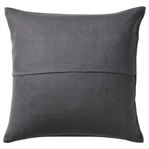 PRAKTSALVIA Cushion cover, anthracite, 50x50 cm