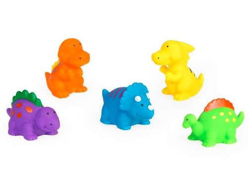 Lena Bath Toy Dino Friends 24pcs Display, assorted colours, 12m+