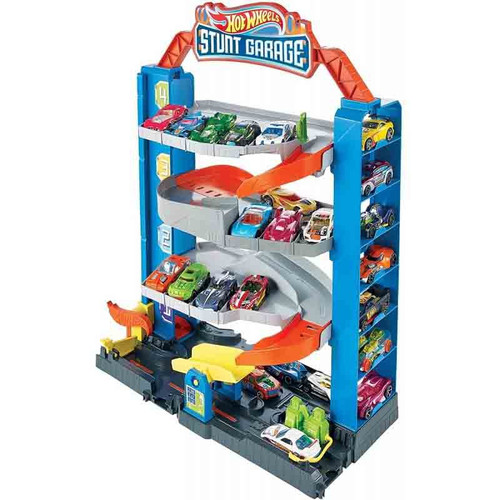 Hot Wheels City Stunt Garage Play Set GNL70 3+