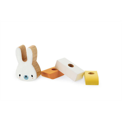 Janod Pure Bead Maze & Rocking Rabbit 12m+