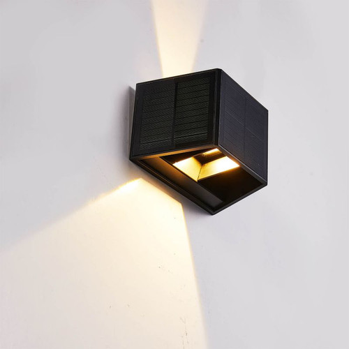 Milagro Solar Wall Lamp Wings 50lm 3000K IP54