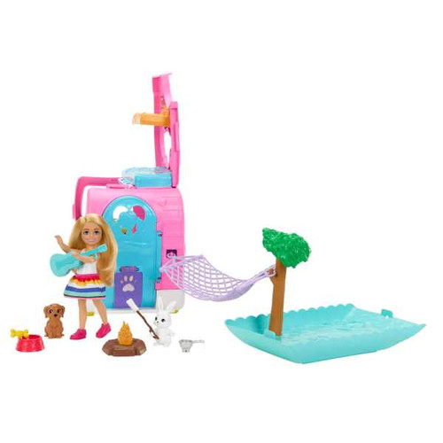 Barbie Chelsea 2-In-1 Camper Playset HNH90 3+