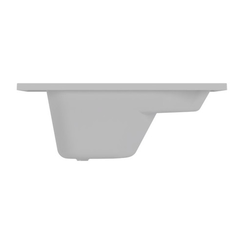 GoodHome Bathtub Cavaly 105 x 70 cm, white