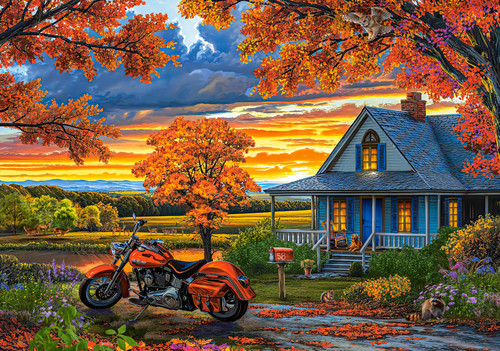 Castorland Jigsaw Puzzle Autumn Ride 500pcs 9+