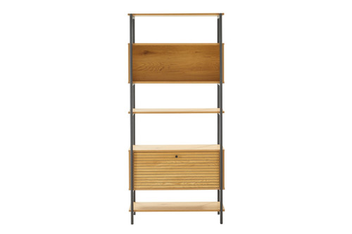 Shelving Unit Lattes, oak-look