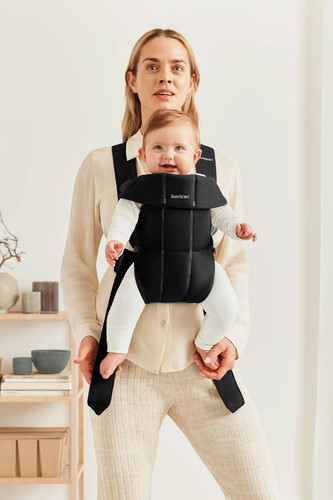 BABYBJÖRN Baby Carrier MINI Woven, Black