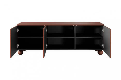 TV Cabinet Sonatia II 150 cm, burgundy