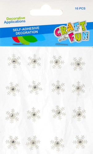 Christmas Foam Stickers Self-adhesive Decoration 16pcs