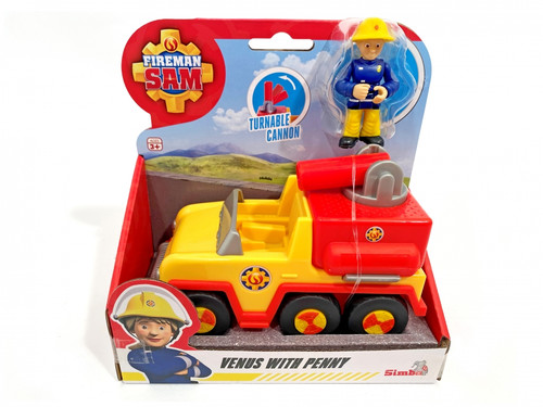 Simba Fireman Sam Fire Truck Venus with penny 3+