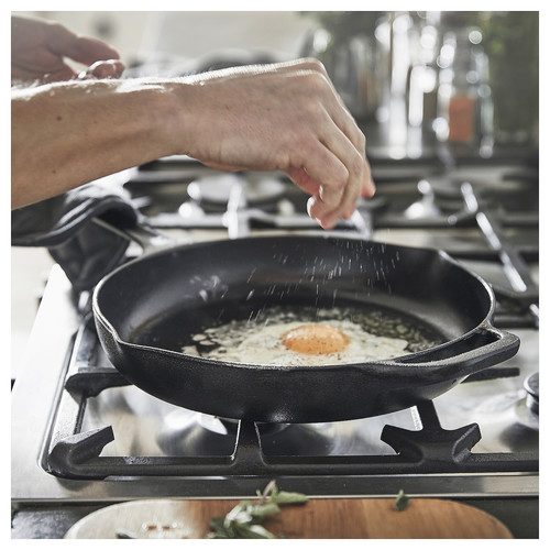 VARDAGEN Frying pan, cast iron, 28 cm