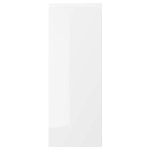 VOXTORP Door, high-gloss white, 30x80 cm