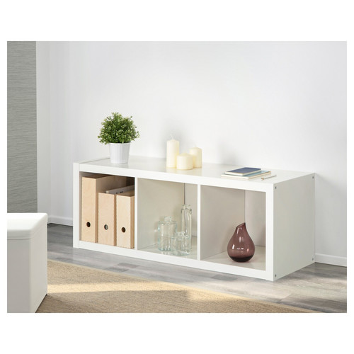 KALLAX Shelving unit, white, 42x112 cm