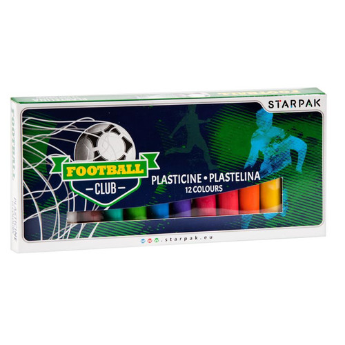 Starpak Plasticine 12 Colours Football
