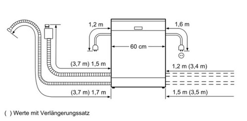 Bosch Dishwasher SMI6ECS93E