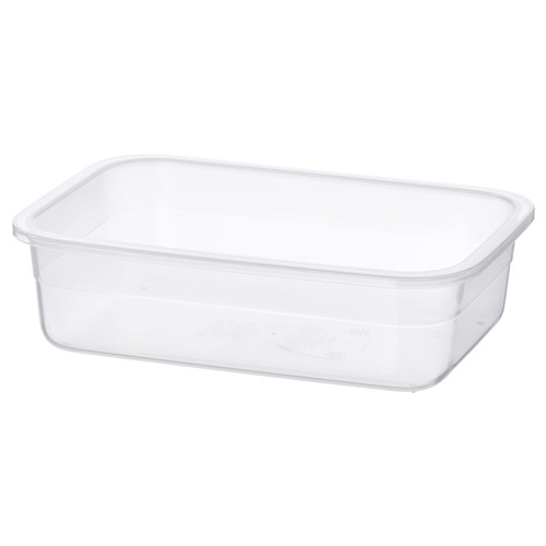 IKEA 365+ Food container, rectangular, plastic, 21x15 cm