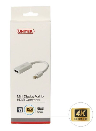 ADAPTER MINI DISPLAYPORT TO HDMI 4K; Y-6331