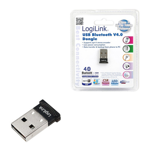 LogiLink Bluetooth Adapter v4.0 USB, Win 10