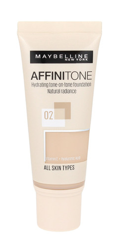 Maybelline Affinitone Foundation no. 02 Light Porcelain 30ml