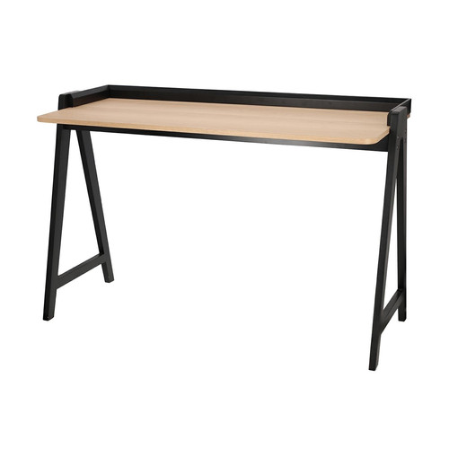 Desk Malmo, natural, black