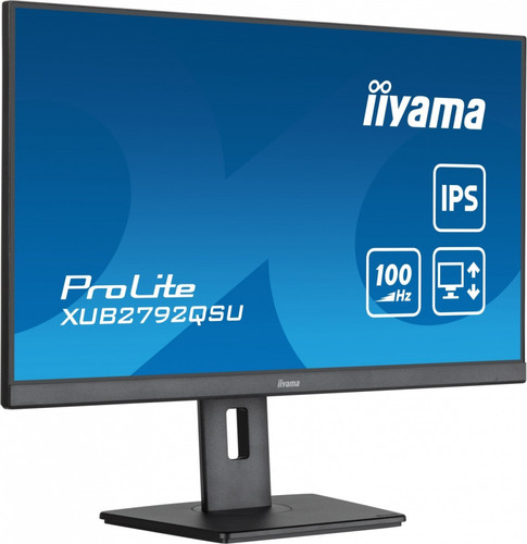 IIyama 27" Monitor ProLite XUB2792QSU-B6 IPS QHD 100Hz 4xUSB3.2