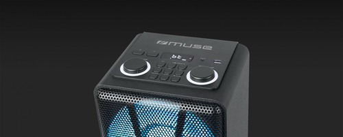 Muse Bluetooth Party Box Speaker with Battery Power Audio M-1805DJ