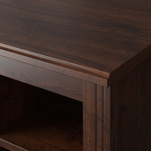 BRUSALI Desk, brown, 90x52 cm