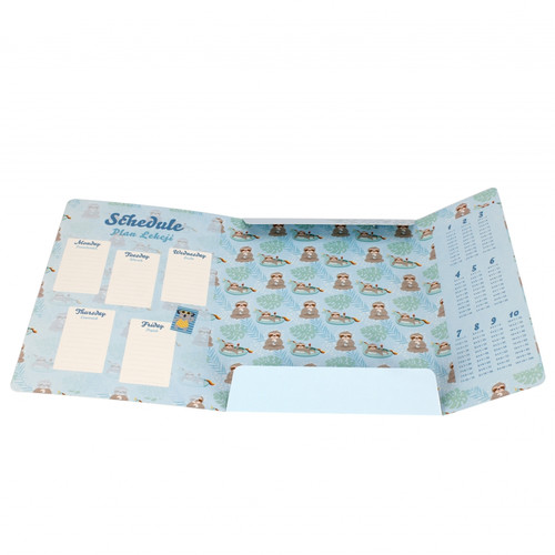 Document File Folder with Elastic Band A4 10pcs Koala, assorted patterns