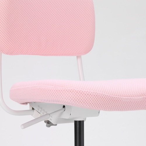 VIMUND Children's desk chair, light pink