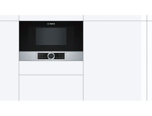 Bosch Built-in Microwave BFL634GS1, black