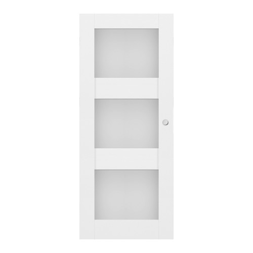 Internal Sliding Door Tre 80, white