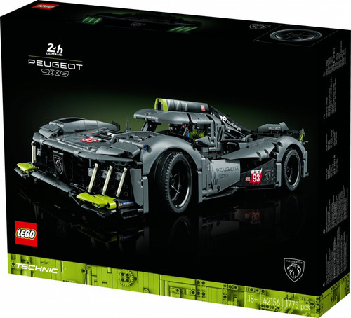 LEGO Technic PEUGEOT 9X8 24H Le Mans Hybrid Hypercar 18+