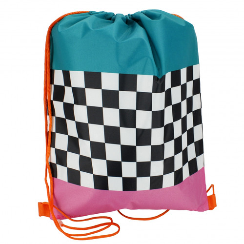 Drawstring Bag School Shoes/Clothes Bag Check