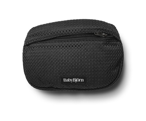 BABYBJORN Pocket Pouch for Baby Carrier, Mesh, Black