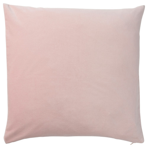 SANELA Cushion cover, pale pink, 50x50 cm