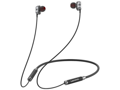 Lenovo Earphone Wireless Bluetooth Earphones HE08, black