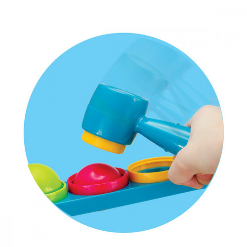 Smily Play Marble Run with Balls & Hammer 12m+