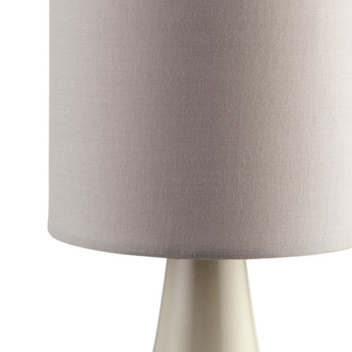 GoodHome Table Lamp Tertrez E14, grey