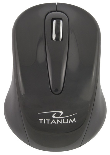 Titanum Wireless Optical Mouse  TM104K 1000 DPI, 2,4 GHz, 3D, black