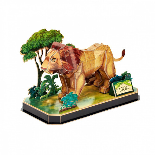 Cubic Fun 3D Puzzle Animals Lion 5+