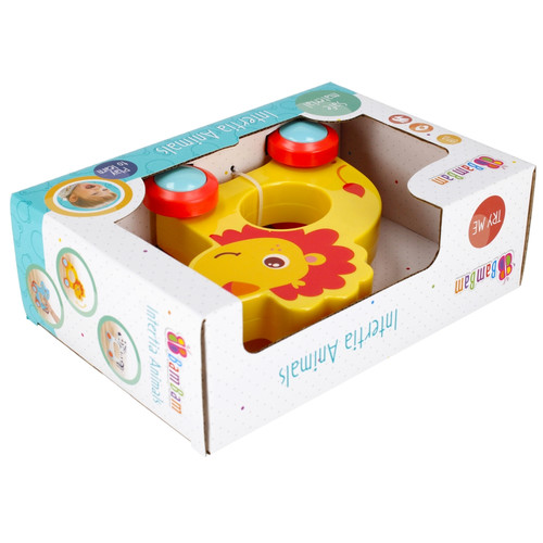 Bam Bam Pull Along Toy Lion 18m+