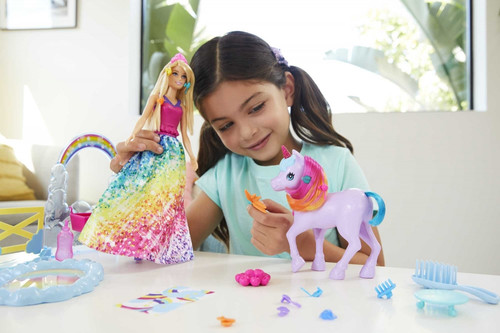 Barbie™ Dreamtopia Doll and Unicorn GTG01 3+