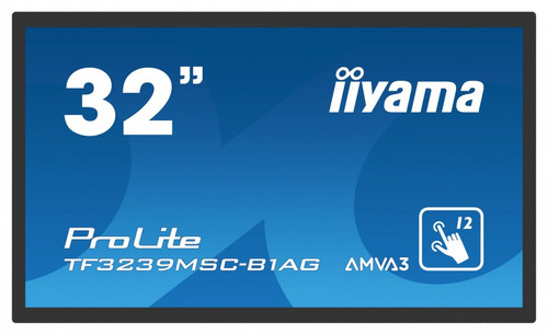 Iiyama ProLite 32" Monitor AMVA, FHD, HDMIx2, DP,RJ45 TF3239MSC-B1A