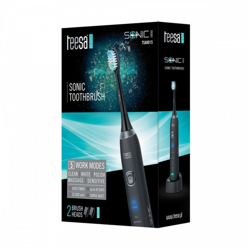 Teesa Sonic Toothbrush Sonic, black