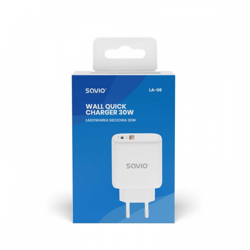 Savio Wall Charger USB LA-06 EU Plug