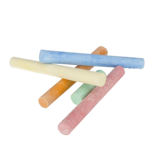 Coloured Chalk 10pcs in 5 Colours