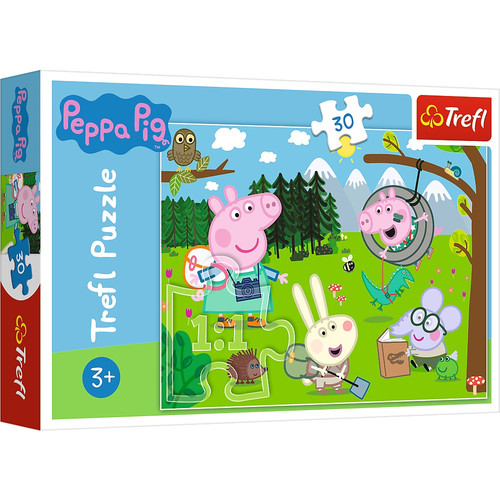 Trefl Children's Puzzle Peppa Pig Trip to the Woods 30pcs 3+