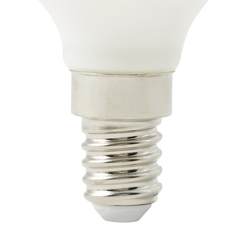 Diall LED Bulb G45 E14 5.5W 500lm DIM, frosted, warm white